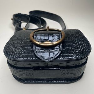 RALPH LAUREN Crossbody Python Leather Bag